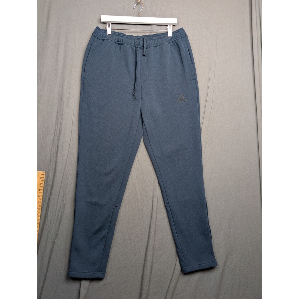 Adidas Pants Large Adult Gray Sweatpants  Athletic Sportswear Mens L